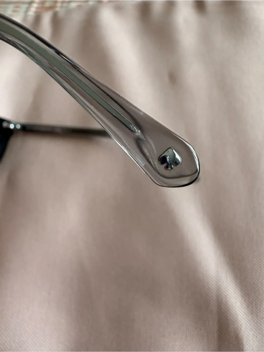 kate spade Black Cat-Eye Sunglasses with Dark Lenses